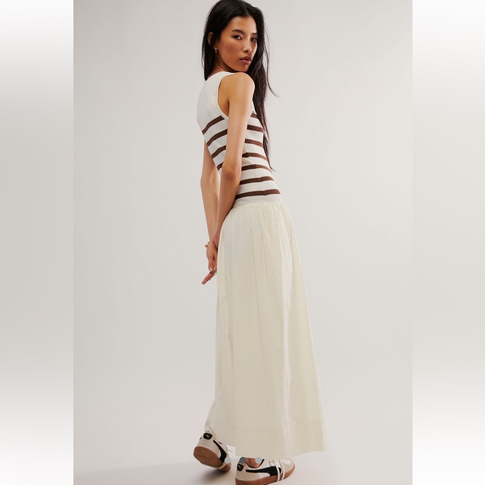 SOVERE Rhythm Stripe Mix Dress